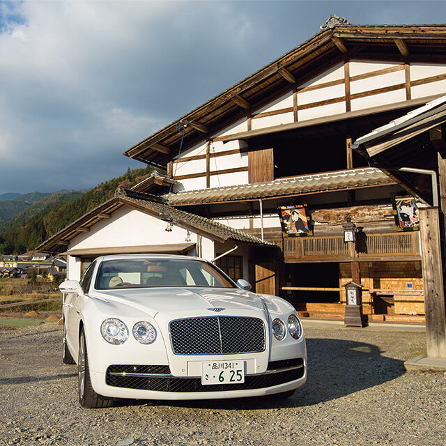 ベントレーで巡る東濃地歌舞伎　BENTLEY