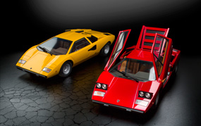 The legendary Countach LP400 supercar is revived.