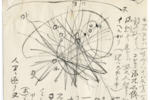 南方熊楠　「南方マンダラが描かれた土宜法龍宛の手紙」